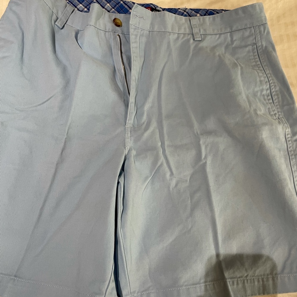 Chaps light blue golf shorts size 38